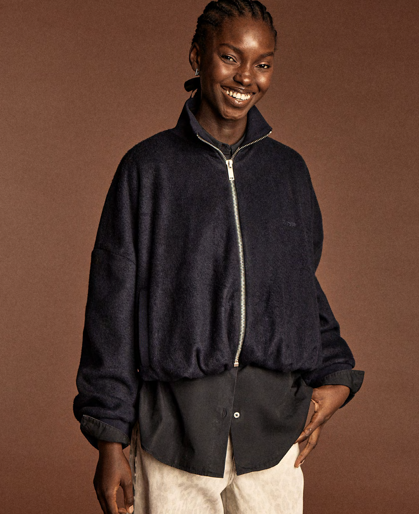 Sweatshirtjacke Tallis52 Navy