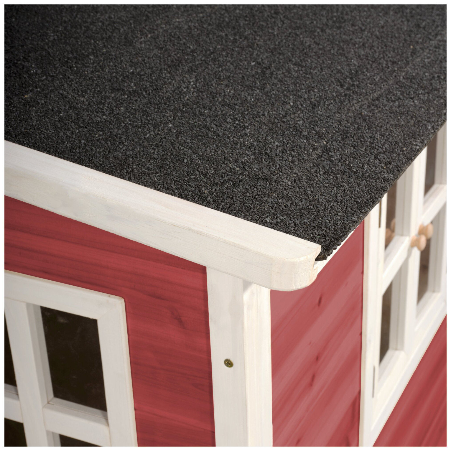 EXIT Loft 300 houten speelhuis - rood