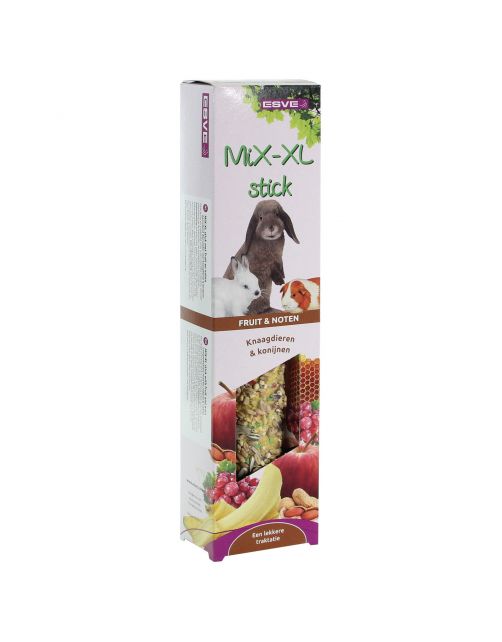 Esve Mix-Xl Knaagdier Fruit En Noten - Knaagdiersnack - Fruit Noten 1 stuk