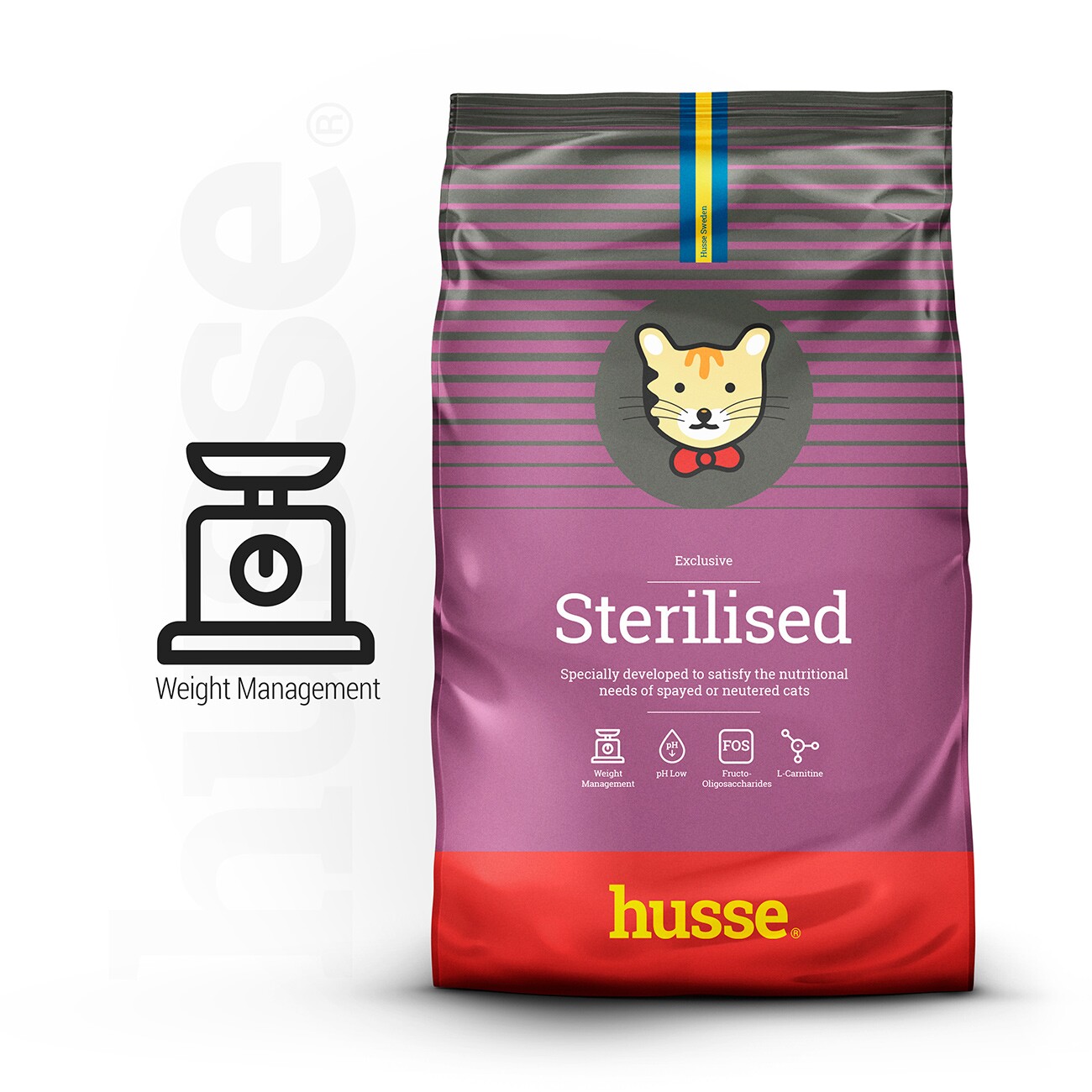 husse Sterilised Huhn & Mais 2 kg