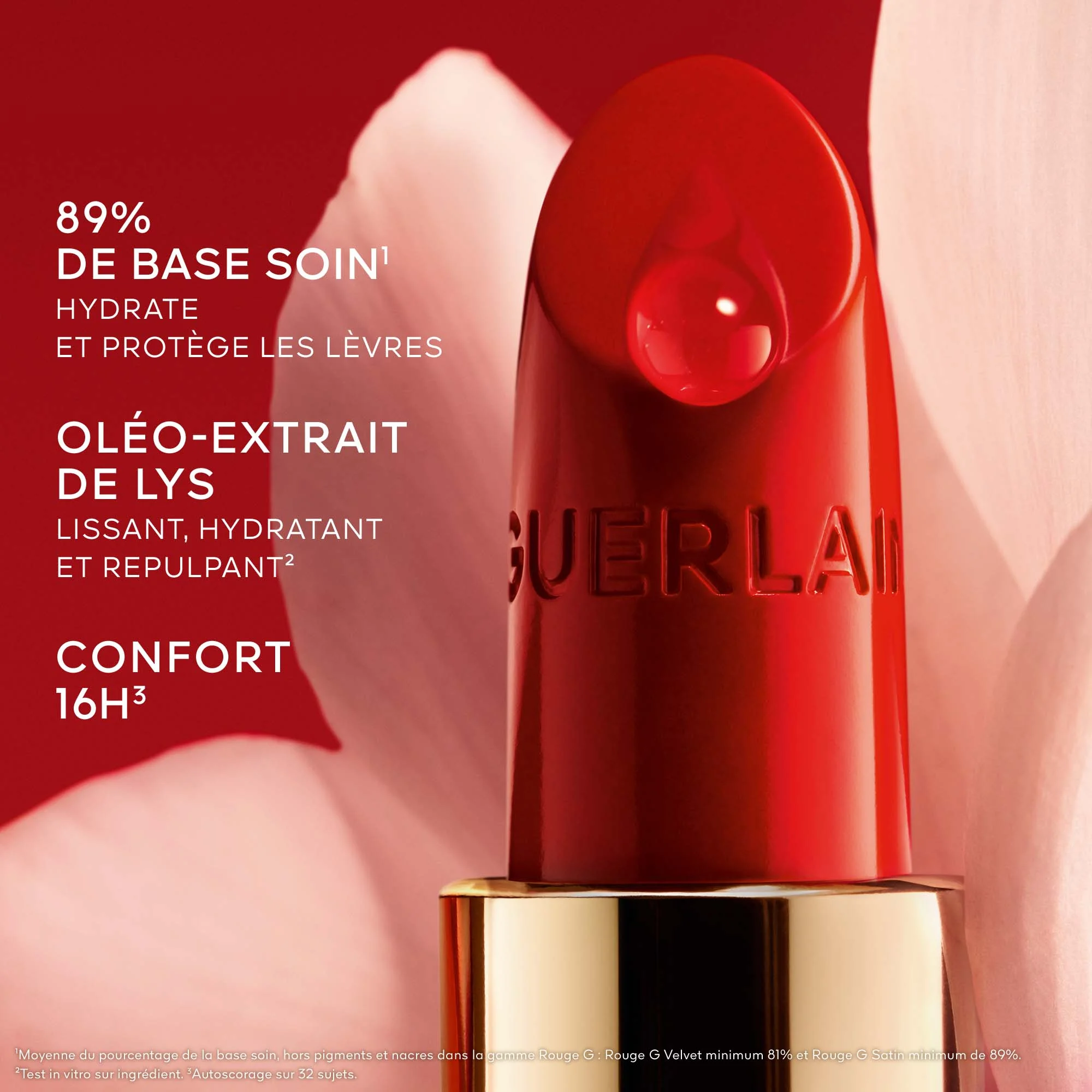 ROUGE G La recharge - Le rouge à lèvres soin personnalisable |- 15 LE MARRON GLACÉ - SATIN