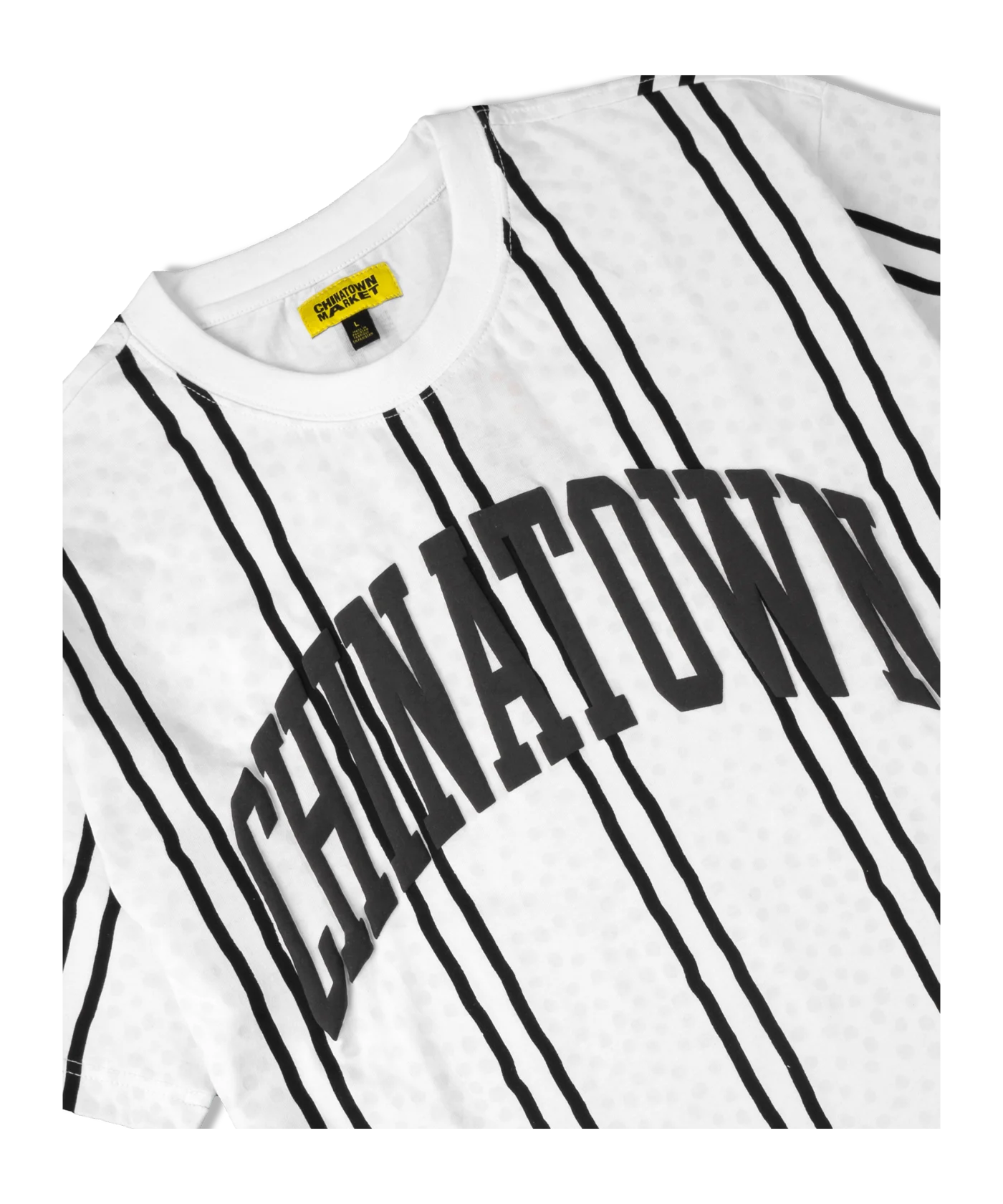 Market Uv Striped T-Shirt Weiss