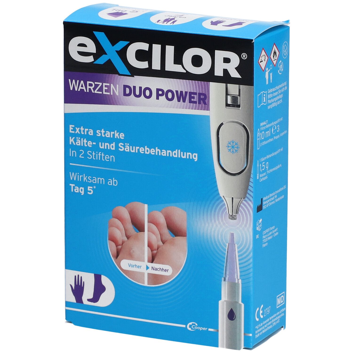 excilor® WARZEN DUO POWER