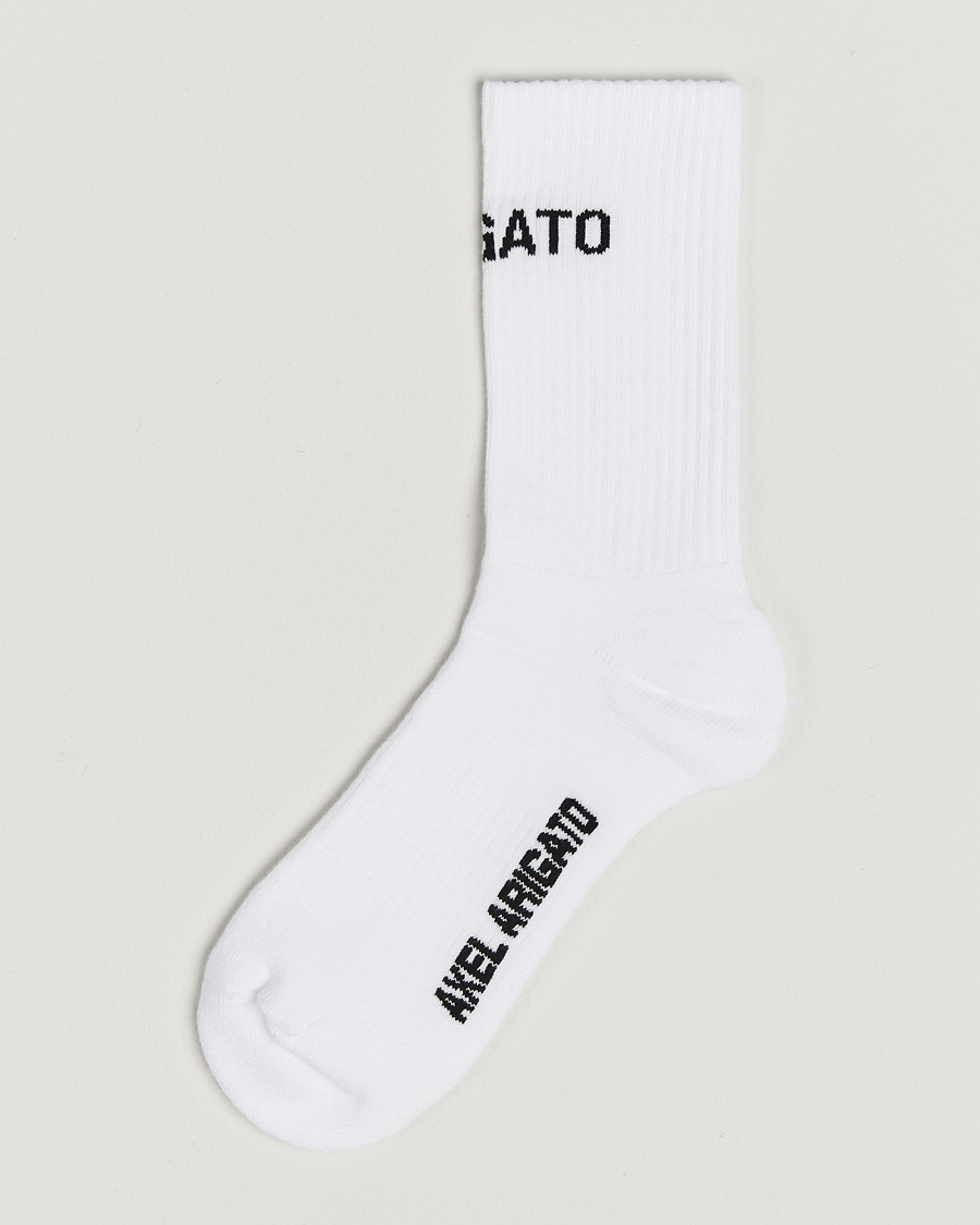 Axel Arigato Logo Tube Sock White