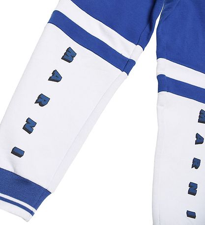 Marni Jogginghosen - Blau/Weiß