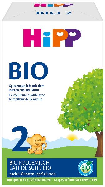 Hipp Bio 2 Folgemilch<br>600 g, Pulver