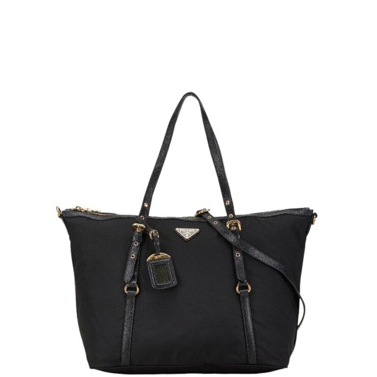 Prada Vintage Prada Tote Black