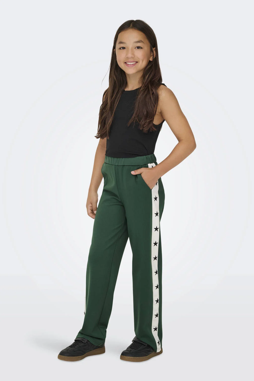 KIDS ONLY GIRL loose casual broek donkergroen