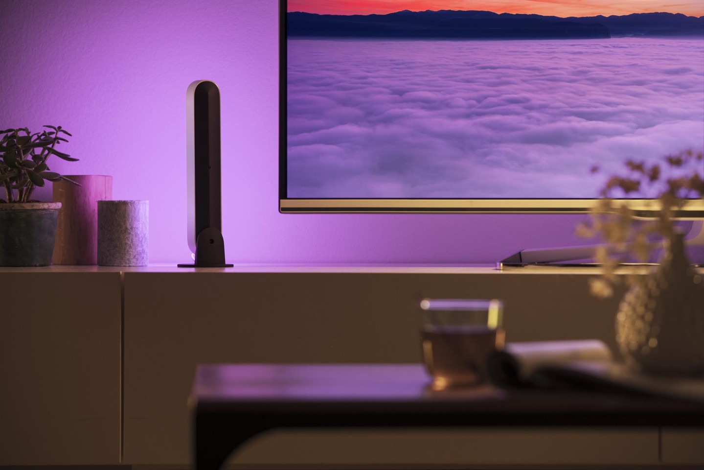 Philips Hue - White & Color Ambiance Play-Lysskinne 2-Pakke Hvid