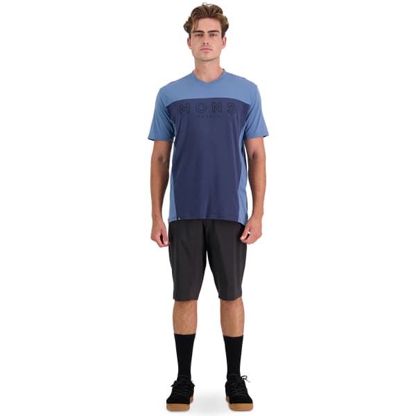Maillot VTT MONS ROYALE REDWOOD ENDURO VT NMOL BLUE SLATE/MIDNIGHT
