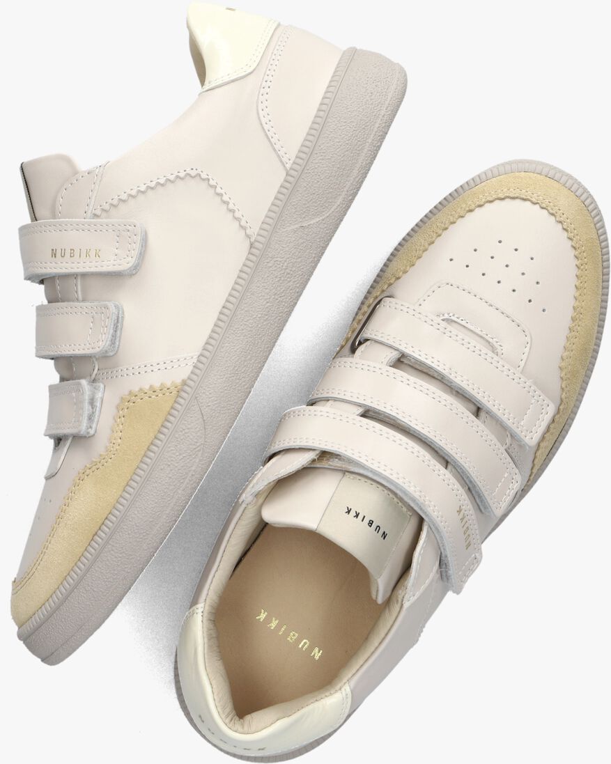 NUBIKK beige nubikk lage sneakers ray straps