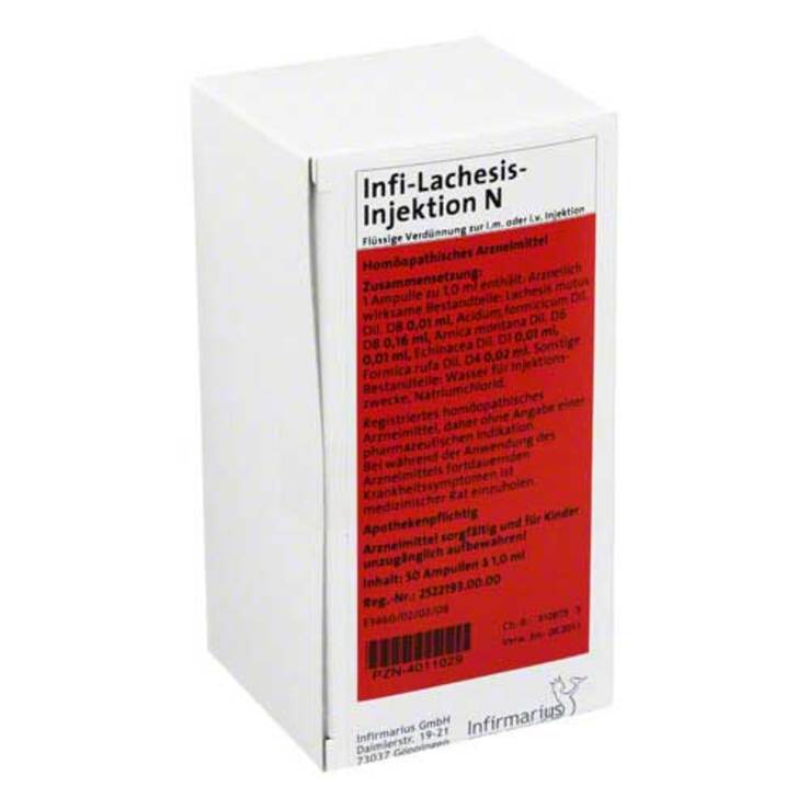 INFI Lachesis Injektion N, 50X1 ml