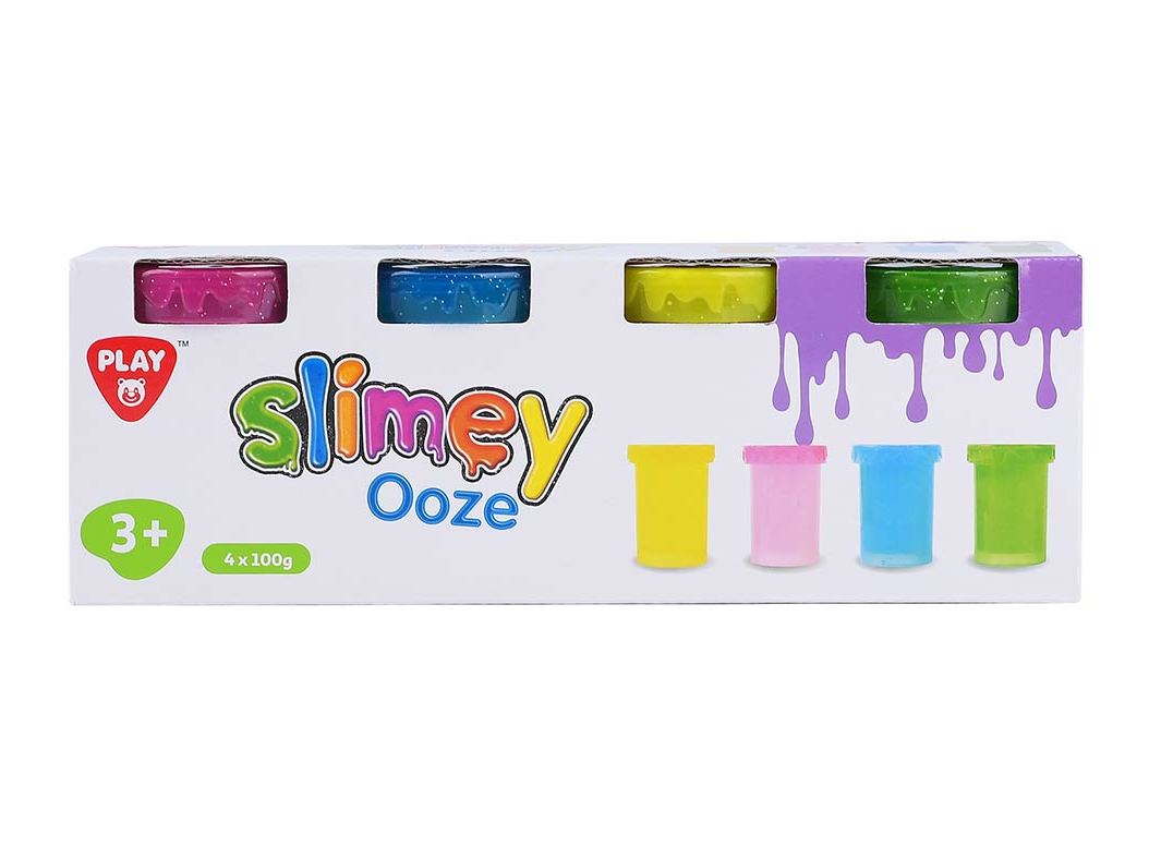 4 POTES DE SLIME ONE TWO FUN