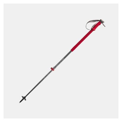 Bâton de Randonnée Forclaz 4 Saisons MT500 Rouge (Vendu à l'unité)