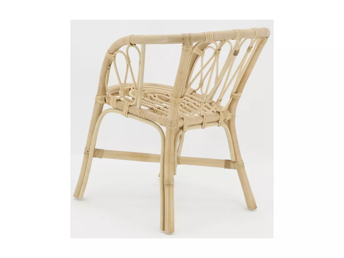 Fauteuil enfant en rotin Côme