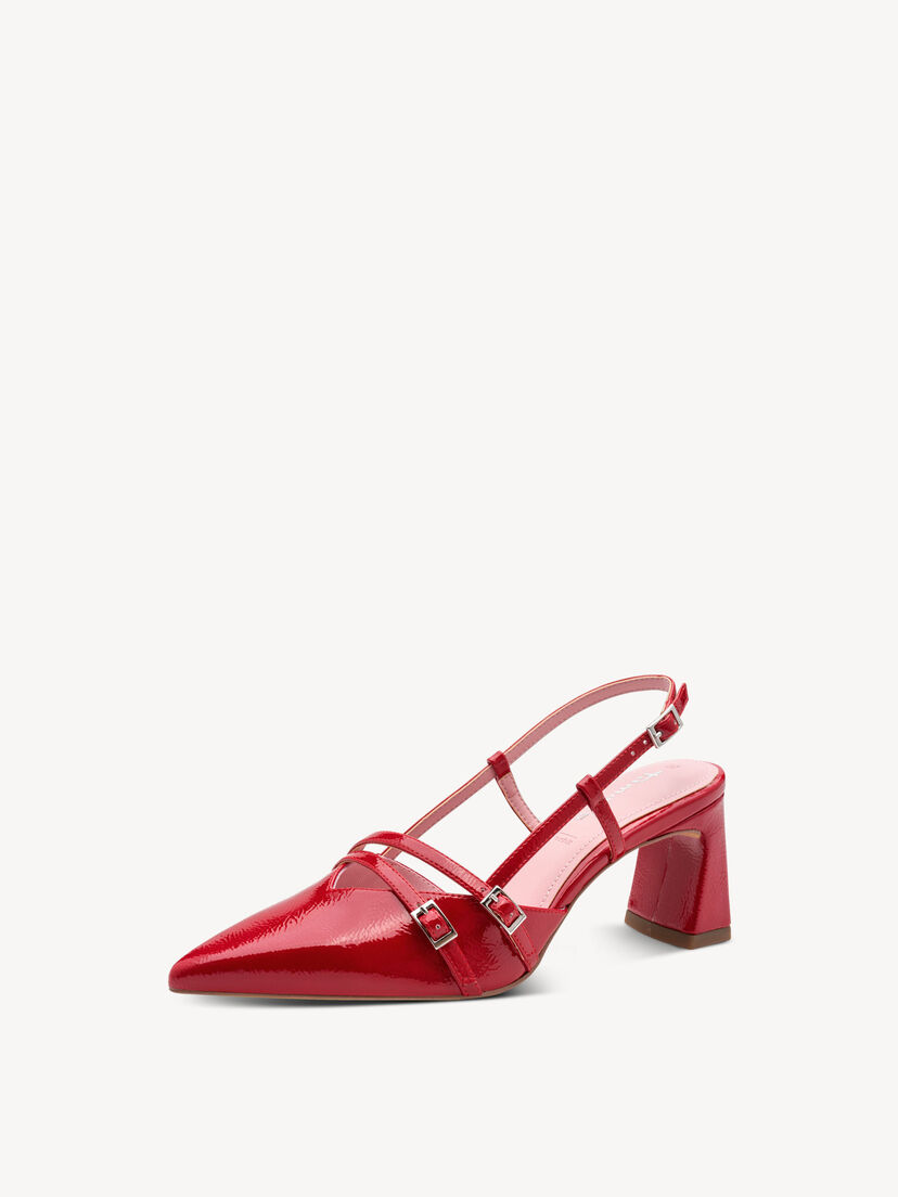 Slingpumps - rood