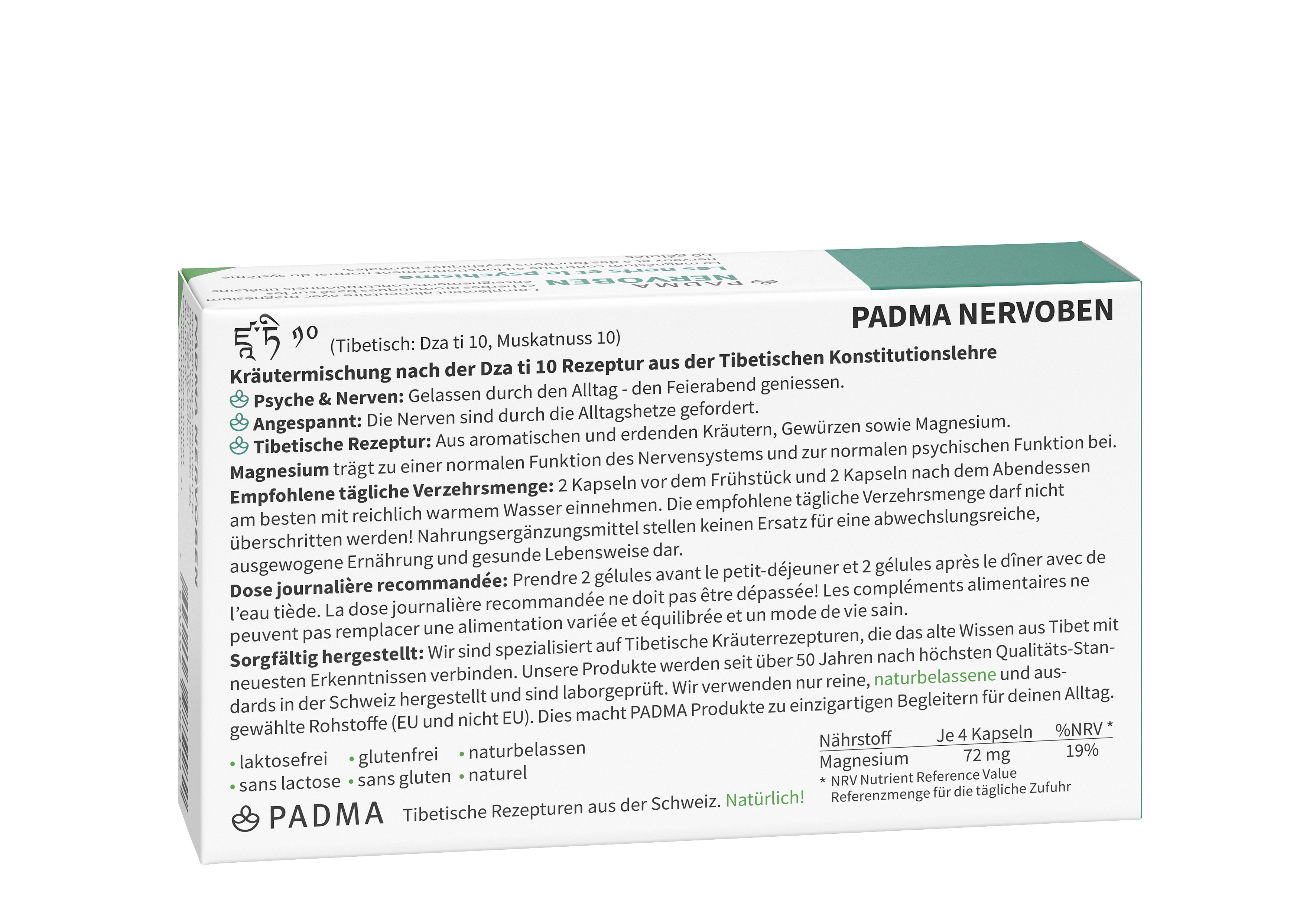 PADMA NERVOBEN<br>60 Stück, Blister, Kapsel