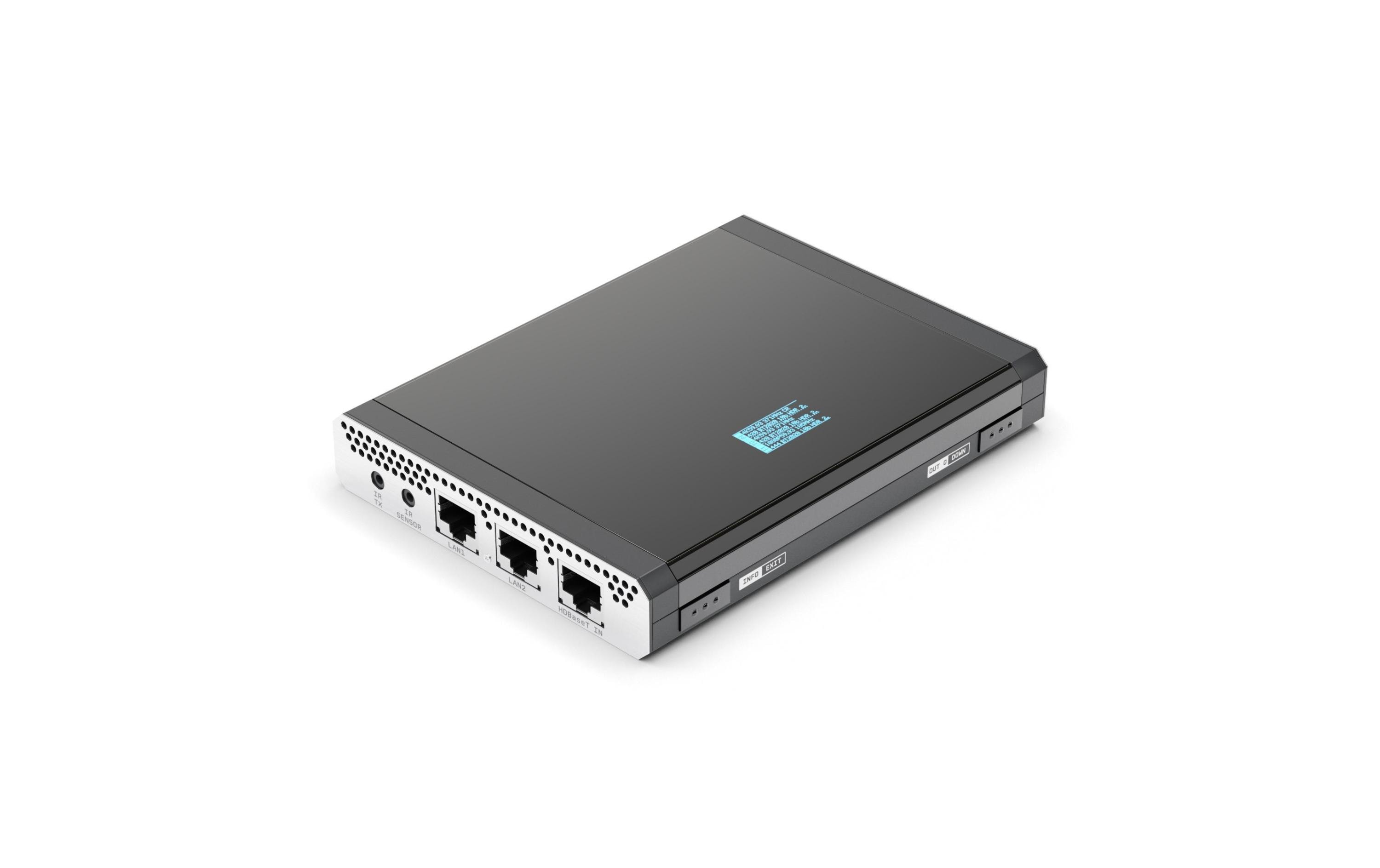Matrix Switcher Maestro HDMI HDBaseT<br>Maestro - 4x2 4K 18Gbps HDMI HDBaseT Matrix Switcher mit Scaler