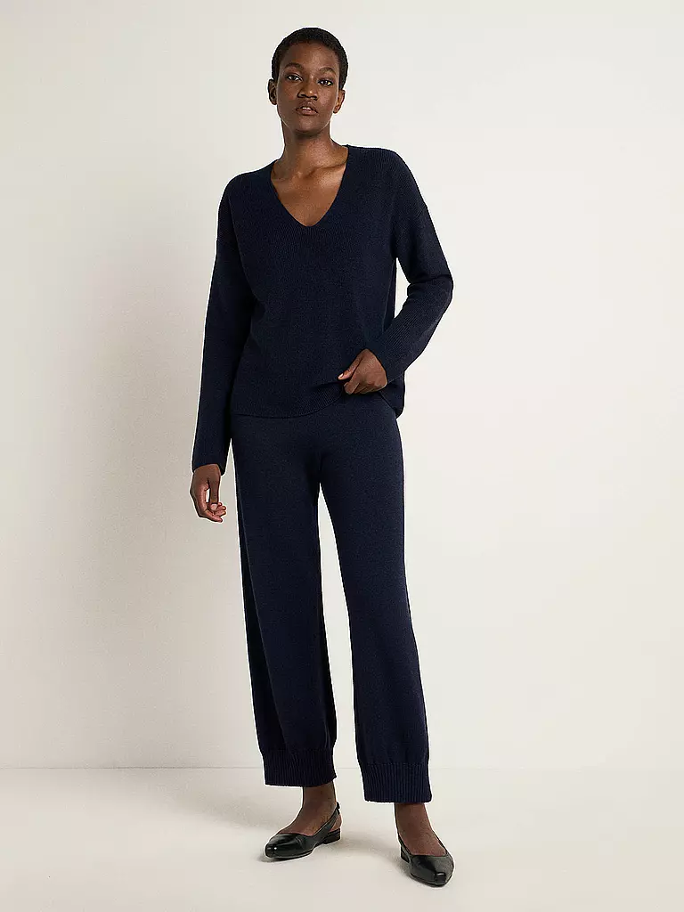 LANIUS Pullover dunkelblau