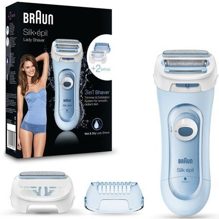 Braun - Silk-épil LS 5160 - Ontharingsapparaat - Blauw - Plastic
