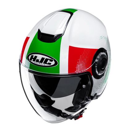 Casque Hjc I40N - PYLE - Blanc / Vert