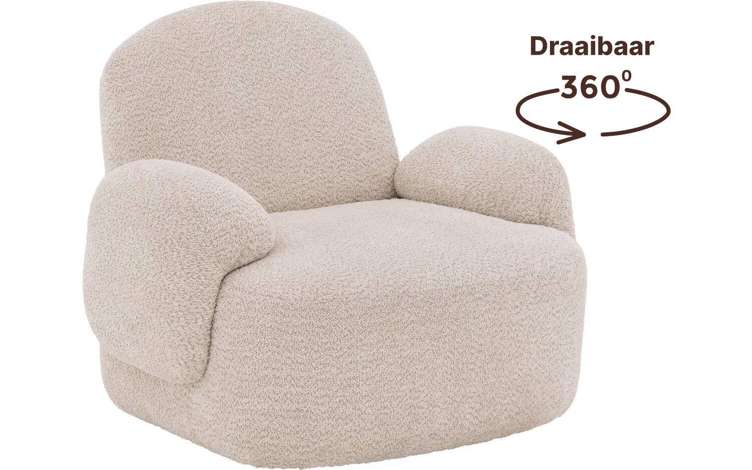 Draaifauteuil Nomi