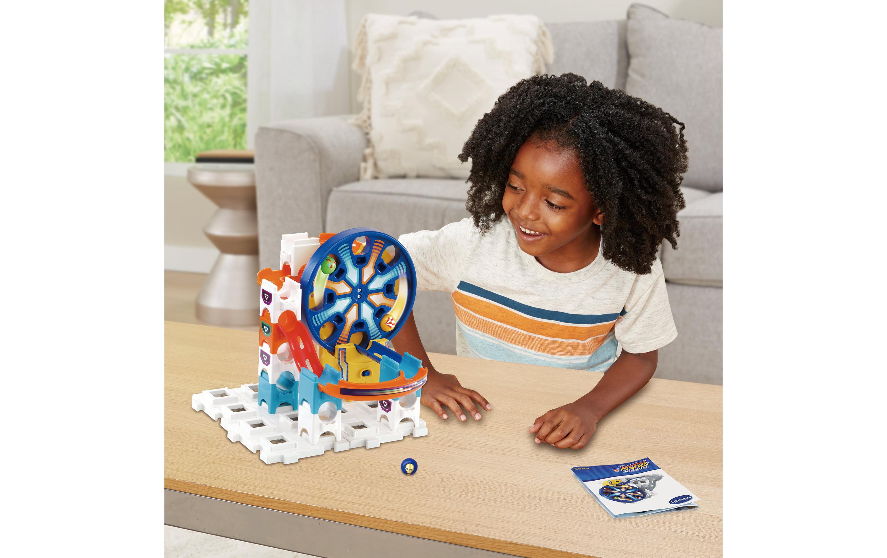 Kugelbahn Marble Rush – Erweiterung Motor-RiesenradFür noch mehr Konstruktionen und Spielspass!