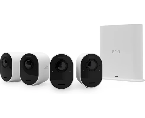 Arlo Ultra 2 spotlight camera - 4-pack Hvit