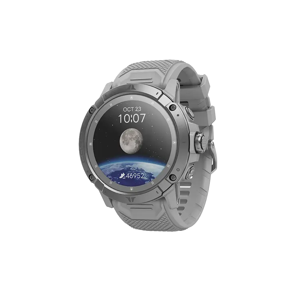 Coros Vertix 2S GPS Sporthorloge Moon Grijs