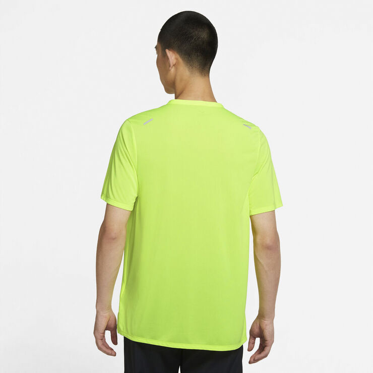 Nike Dri Fit Rise 365 Lobe T Shirt Gul
