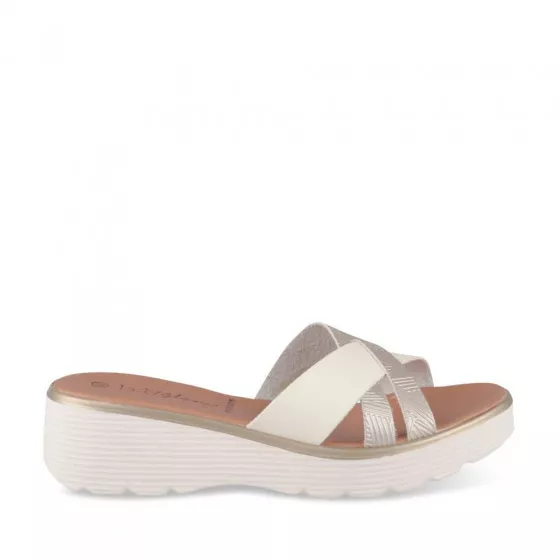 Mules BLANC LADY GLAM