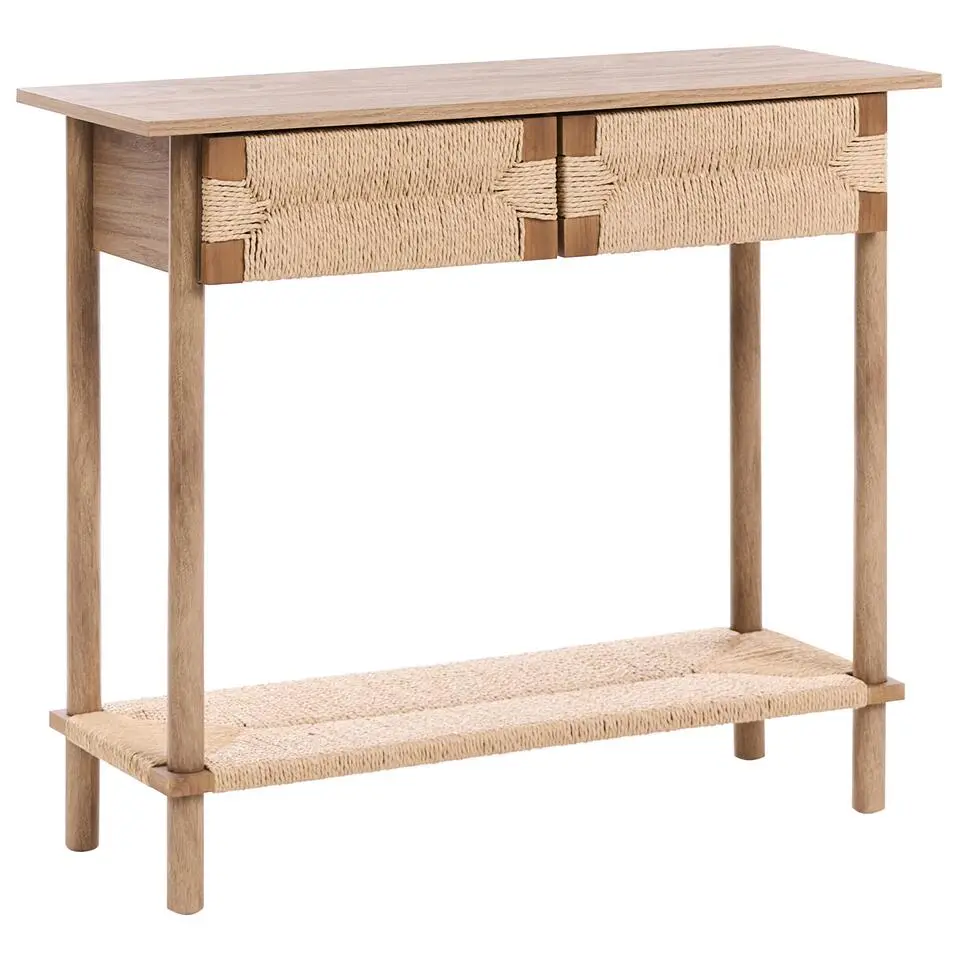 BONDI - Sidetable - Lichtbruin - Spaanplaat/Papierkoord