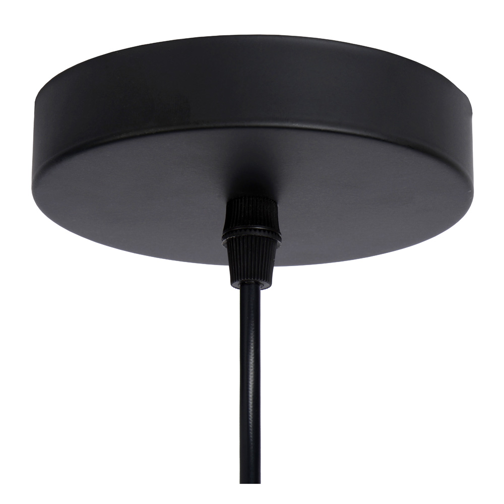 Lucide Mesh hanglamp 22cm 1x E27 zwart