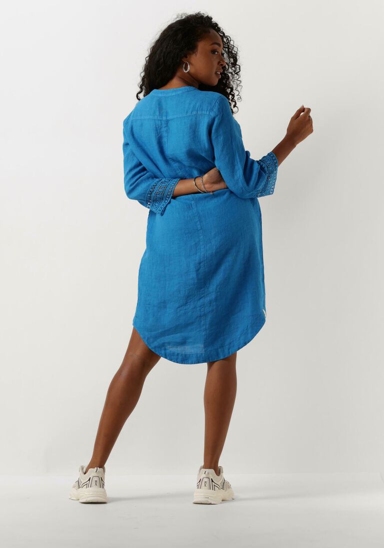 NUKUS donkerblauwe nukus mini jurk carol dress