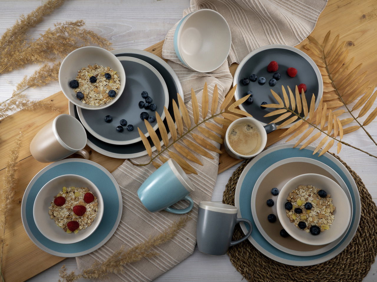Creatable Kombiservice 16-tlg. NORDIC LIVING COOL