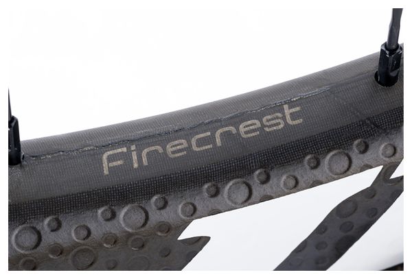 Roue Avant Zipp 202 Firecrest Tubeless Disc | 9/12/15x100mm | Stickers Blanc