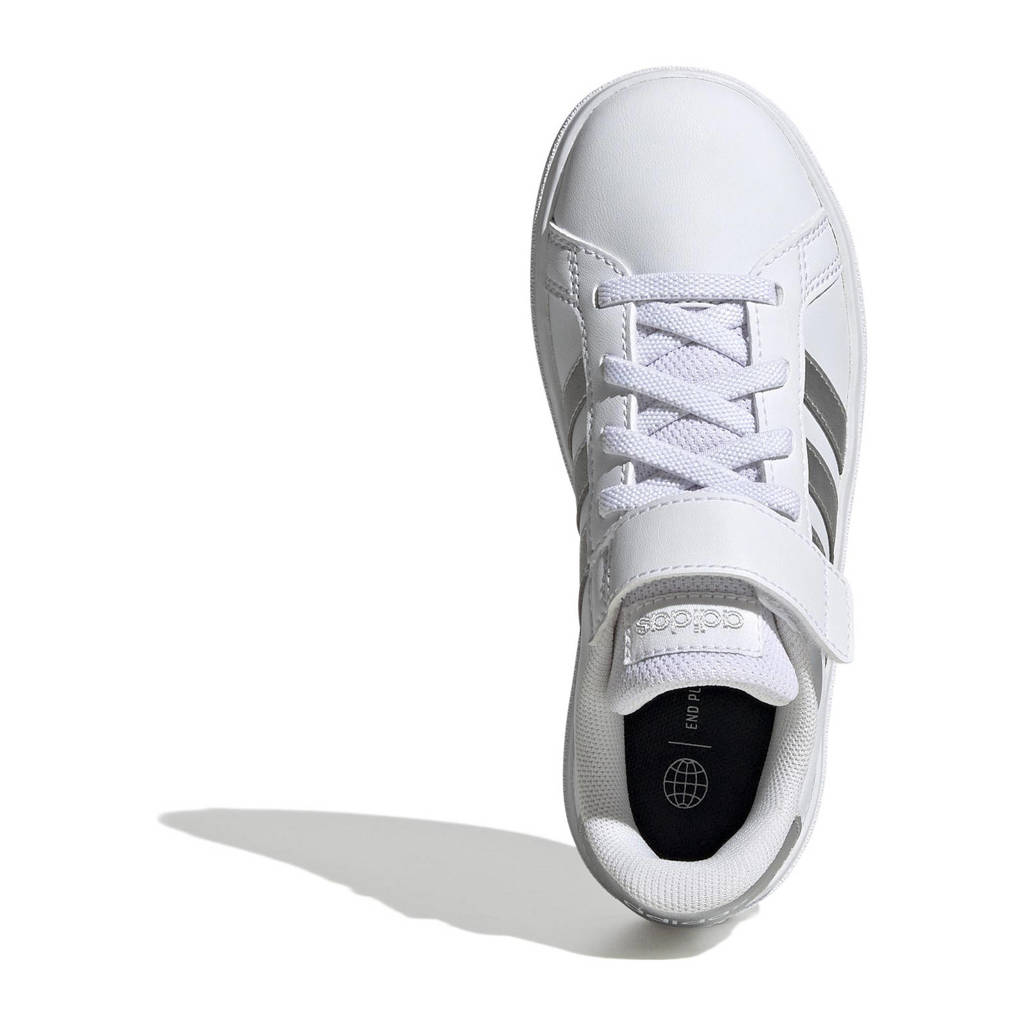 adidas Grand Court 2.0 sneakers wit/zilver