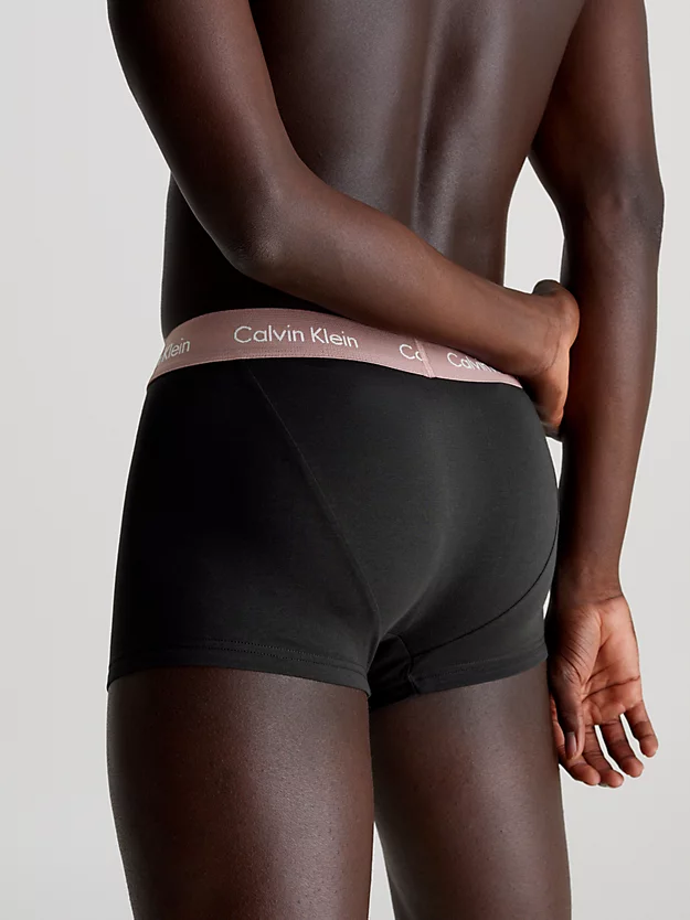 Pacote com 7 Cuecas Boxer de Cintura Baixa - Algodão Elástico
