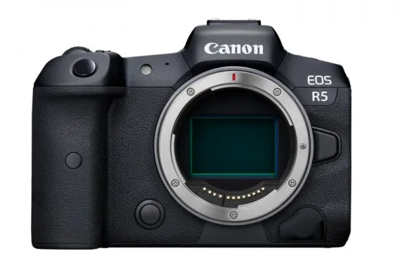 Canon EOS R5 - Digitalkamera - spejlløst - 45.0 MP - Full Frame - 8K / 30 fps - kun kamerahus - Wi-Fi, Bluetooth