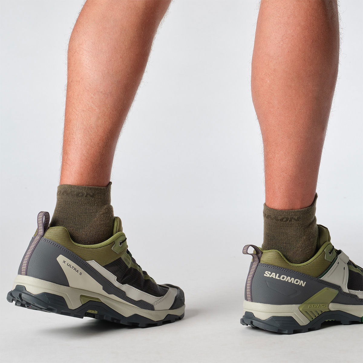 Salomon X Ultra 5 vandresko, herre (Aloe Asphalt)