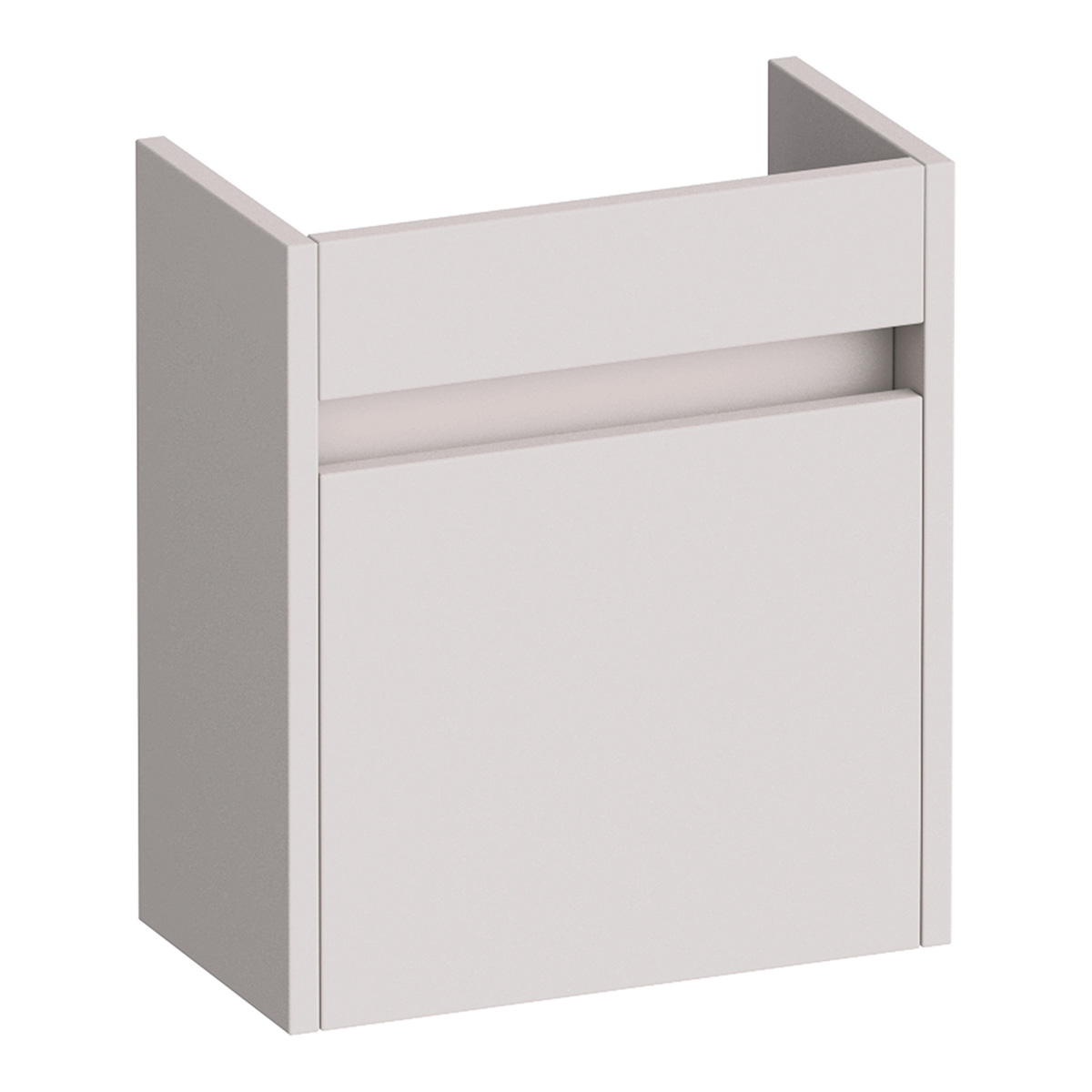 Brauer Adore fonteinkast 40cm met 1 deur linksdraaiend zand mat
