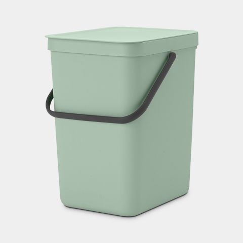Sort & Go afvalemmer, 25 liter - Jade Green