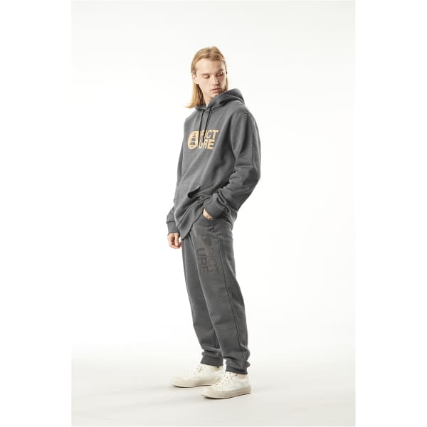 Sweatshirt PICTURE BASEMENT CORK HOODIE DARK GREY MELANGE