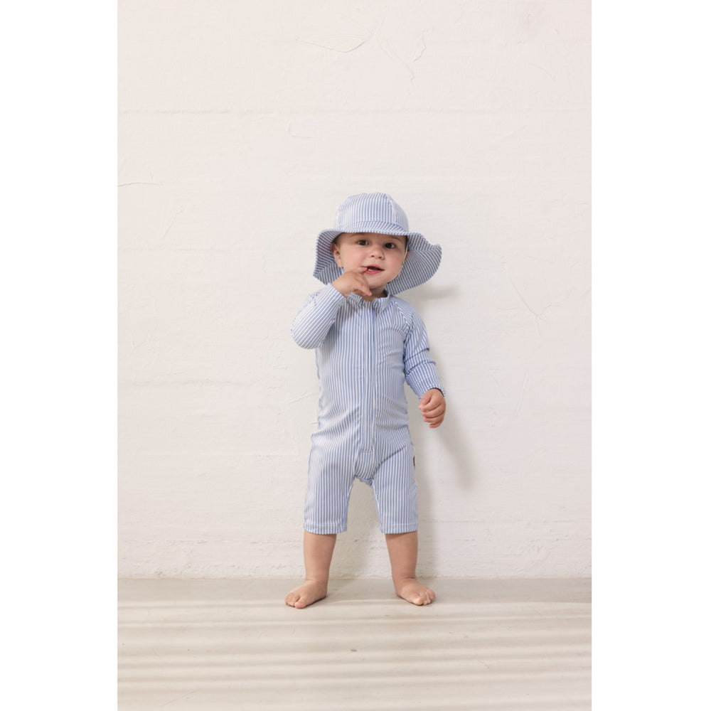 Køb MarMar Swim Print Bolich Blue Stripe Swal Dragt