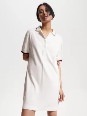 Vestido Polo Mini Listrado Global