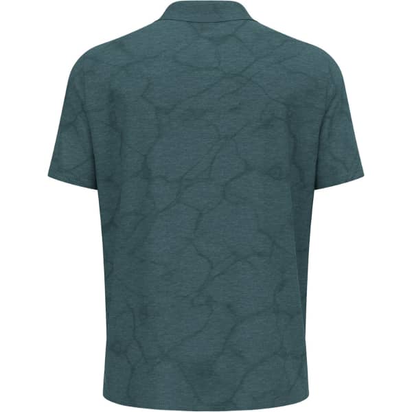 Polo randonnée ODLO ASCENT CHILLTEC POLO S/S DARK SLATE MELANGE