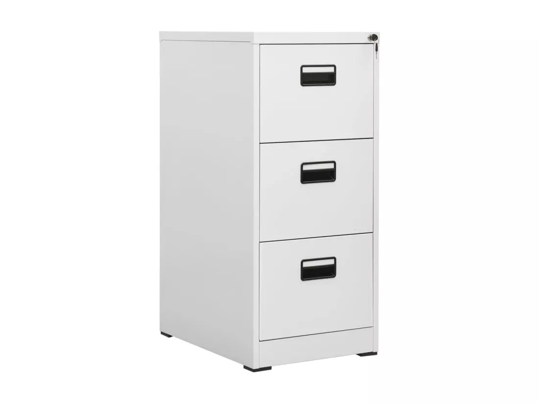 Classeur Gris clair 46x62x102,5 cm Acier
