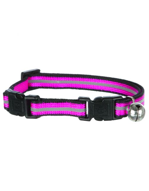 Trixie Halsband Met 2 Click-Sluitingen - Kattenhalsband - 25 cm Multi-Color