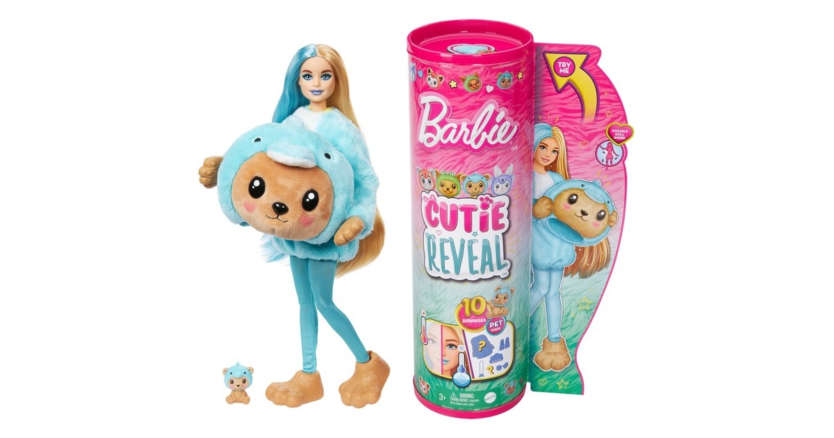 BarbieCutie Reveal - Costume Cuties Serie - Teddy Dolphin Pop