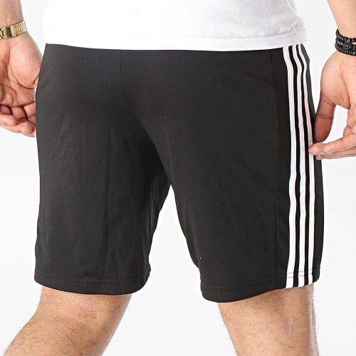 Short Jogging A Bandes GN5776 Noir